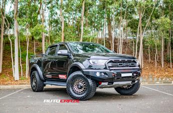 FORD RANGER RAPTOR ZOMBIE SATIN BLACK MACHINED BRONZE TINT